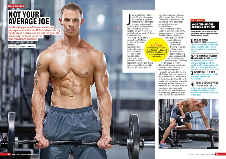 Muscle & Fitness - январь 2019 UK