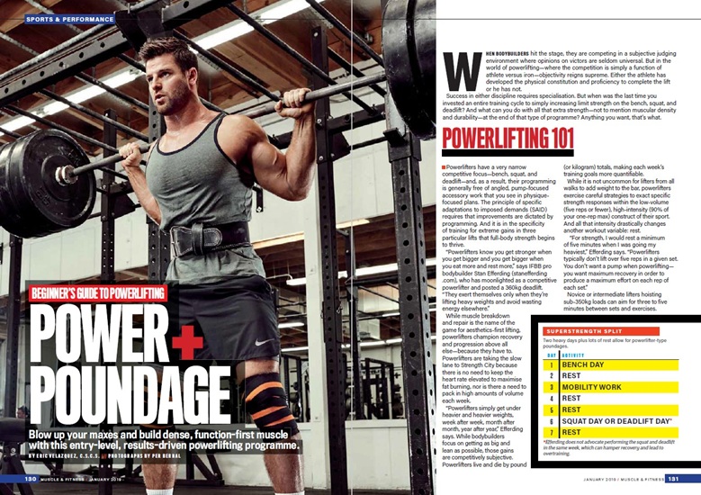 Muscle & Fitness - январь 2019 UK
