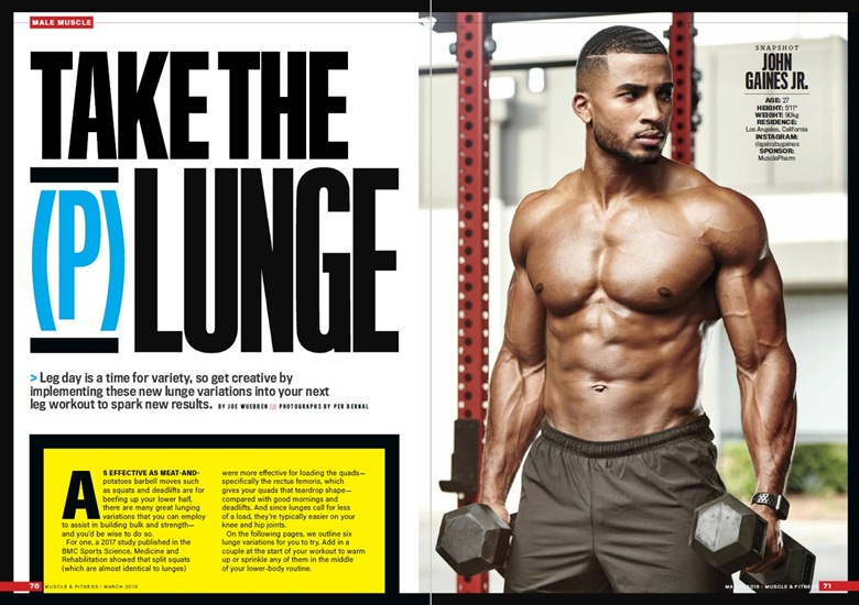 Muscle & Fitness - март 2019 UK