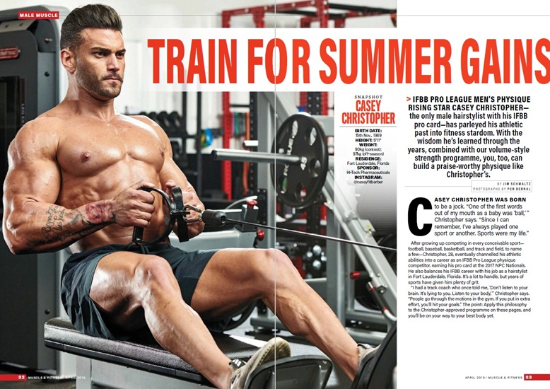 Muscle & Fitness - апрель 2019 UK