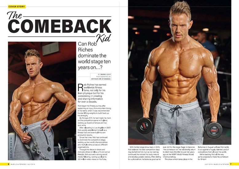 Muscle & Fitness - июль 2019 UK