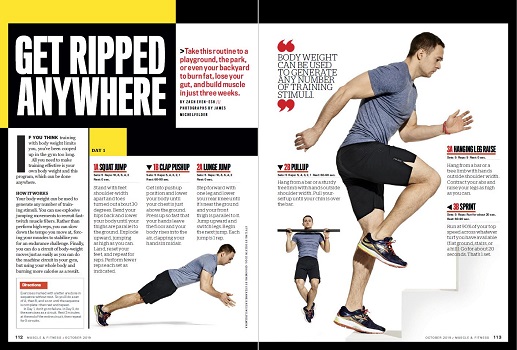 Muscle & Fitness - октябрь 2019 USA