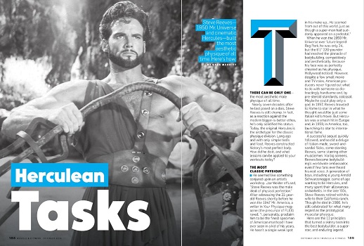 Muscle & Fitness - октябрь 2019 USA