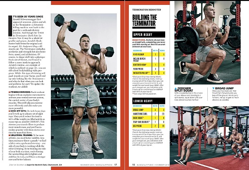 Muscle & Fitness - ноябрь 2019 USA