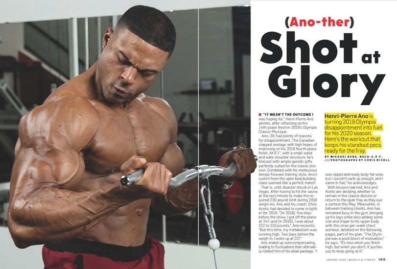 Muscle & Fitness - январь 2020 USA