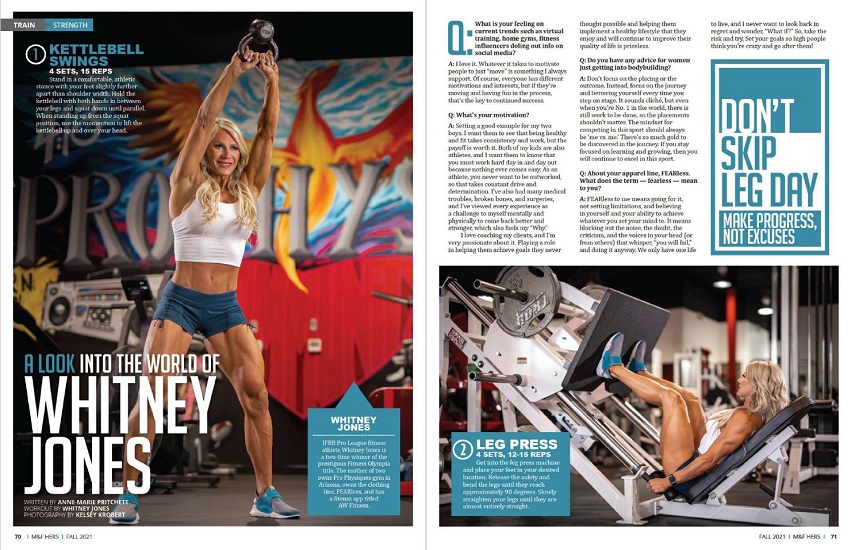 Muscle&FitnessHers - Осень 2021 USA
