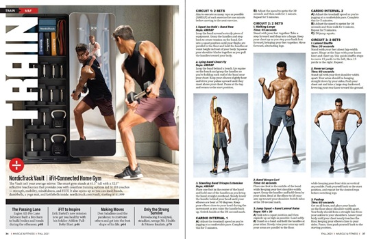Muscle&Fitness - Осень 2021 USA